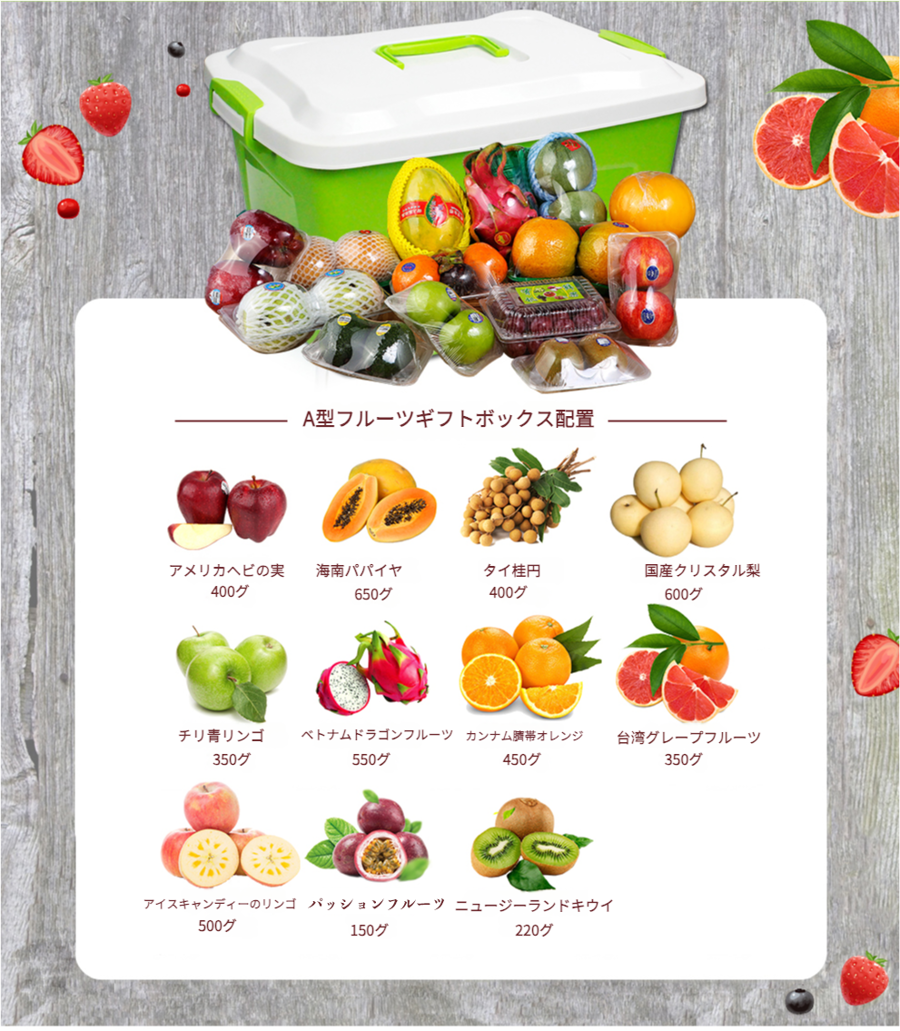 Aタイプ フルーツギフトカード