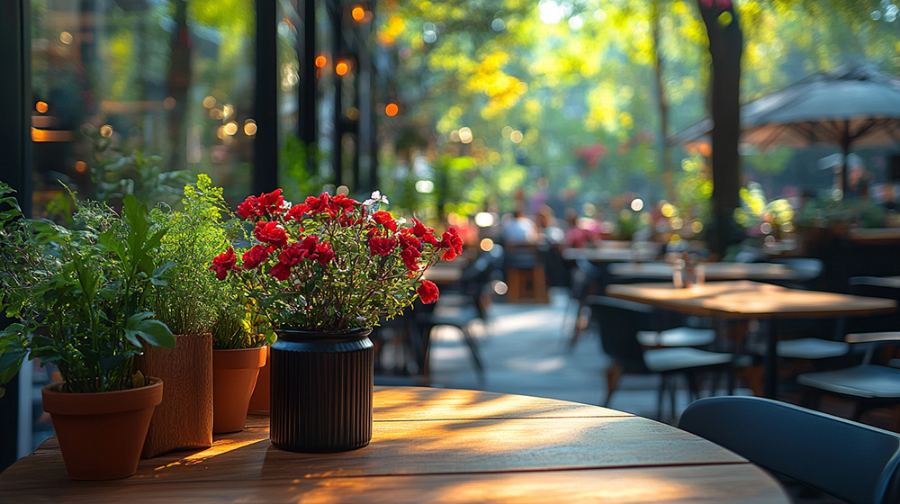 アウトドアダイニング